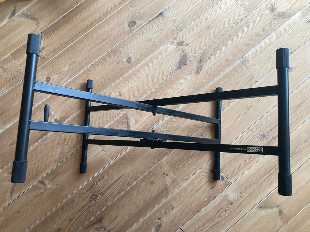 Innox Ina Double Pro keyboard standaard, Ophalen, Gebruikt, Instrumentstandaard, Keyboard of Synthesizer