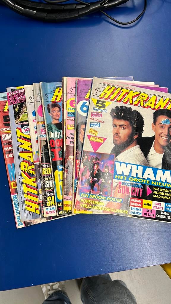 Hitkrant 1986 uniek complete jaargang, Ophalen, Gelezen, Overige typen