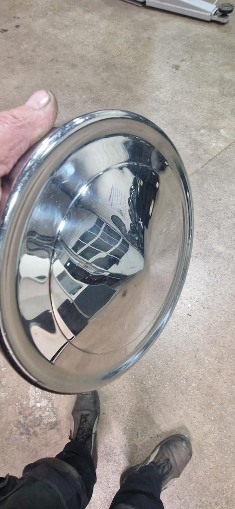 Chrome wieldop, Auto diversen, Wieldoppen, Ophalen of Verzenden, Zo goed als nieuw