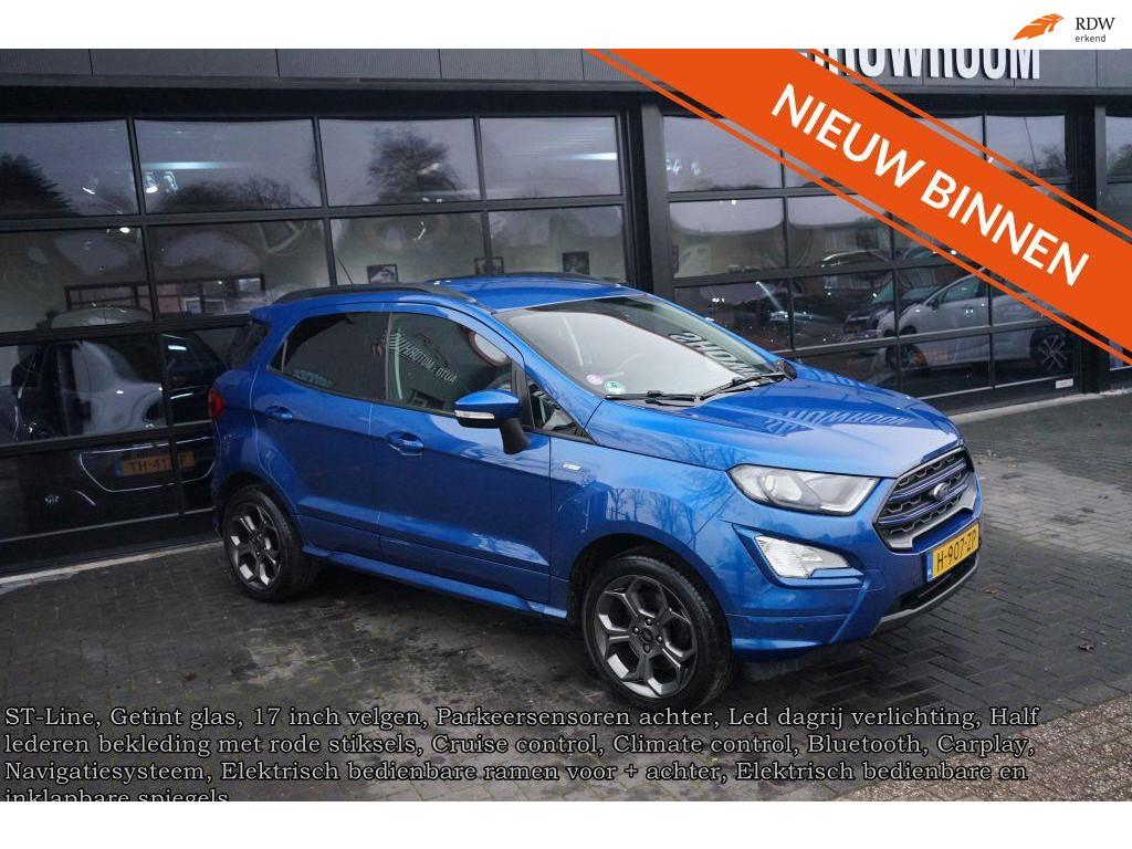 Ford EcoSport 1.0 EcoBoost ST-Line, Clima, PDC, Navi, CC, Le, Voorwielaandrijving, 125 pk, Gebruikt, Ecosport