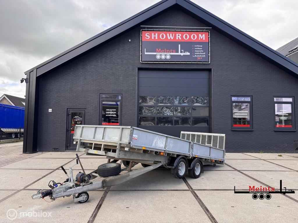 Ifor Williams kanteltrailer aanhangwagen 450x200 3500KG, Gebruikt