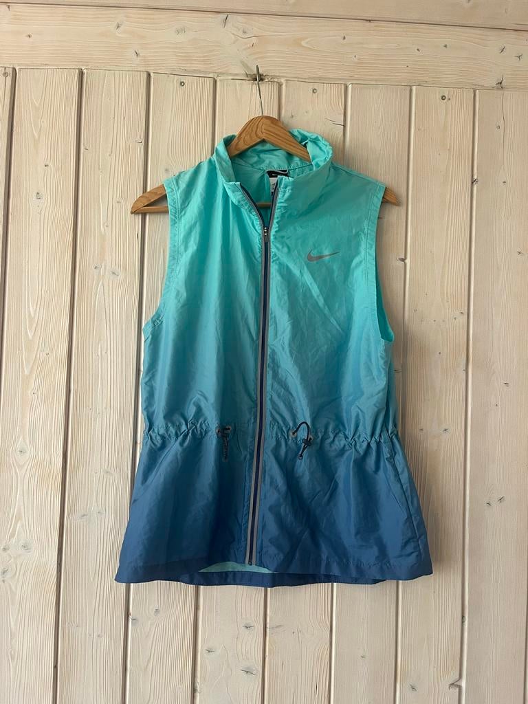 Nike Running Vestje Maat M, Kleding | Dames, Sportkleding, Maat 38/40 (M), Blauw, Ophalen of Verzenden, Zo goed als nieuw