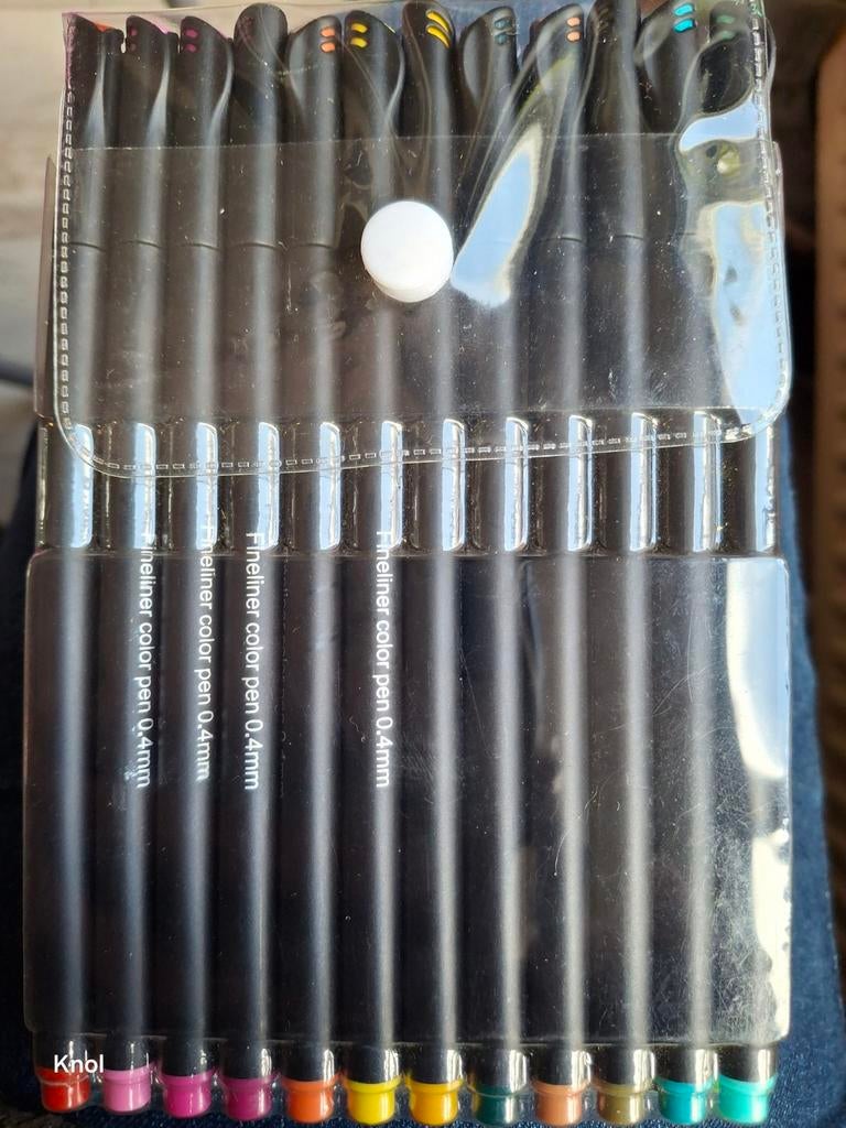 Allerlei kleuren fineliners, Hobby en Vrije tijd, Ophalen, Zo goed als nieuw, Potlood of Stift