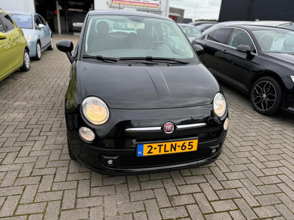 Fiat 500 0.9 TwinAir Blackjack|Apk 02-2027, Voorwielaandrijving, Euro 5, 86 pk, Gebruikt