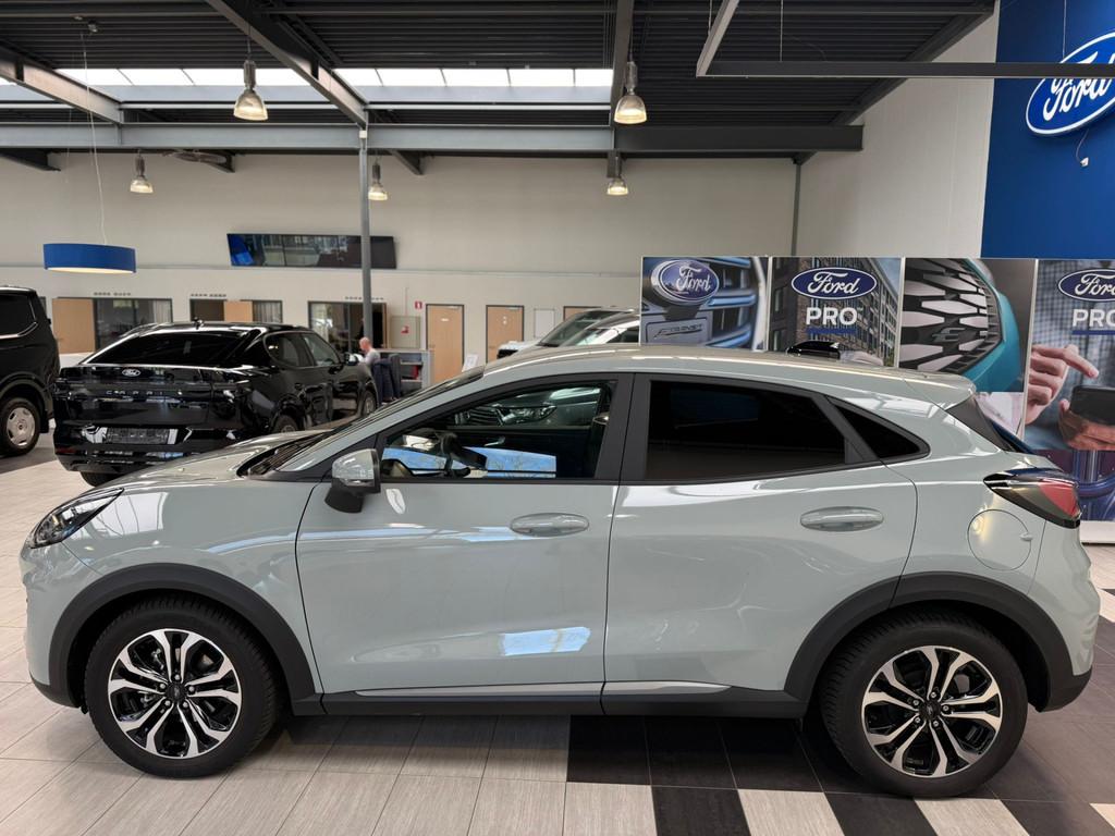 Ford Puma EcoBoost Hybrid 155pk Titanium | Winterpack | Adap, Stof, 665 kg, Bedrijf, 155 pk