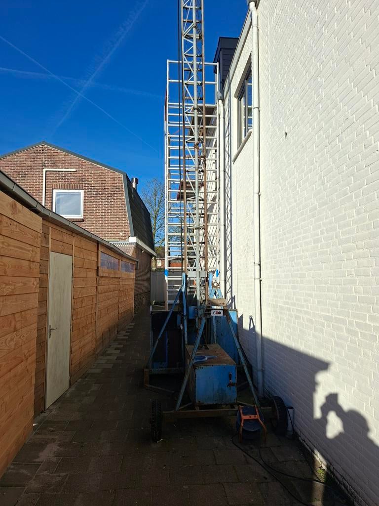 Bouwlift te koop, Doe-het-zelf en Verbouw, Bouwliften, Ophalen of Verzenden, Gebruikt, Bouwlift