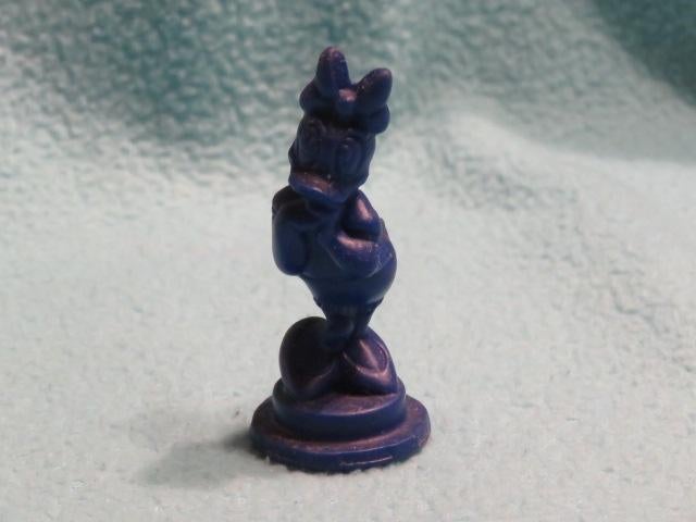 1 EURO OF GRATIS Hard plastic poppetje Katrien Duck blauw, Ophalen, Donald Duck, Zo goed als nieuw, Beeldje of Figuurtje