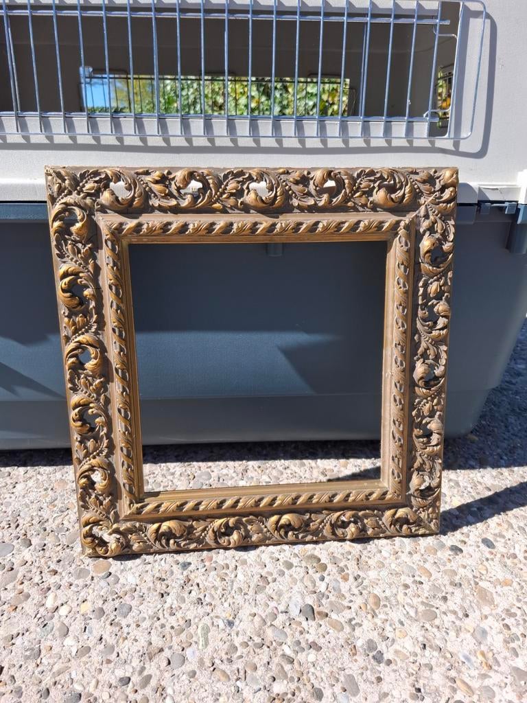 Antiek lijst, Huis en Inrichting, Woonaccessoires | Lijsten, Ophalen, Hout, Minder dan 50 cm, Minder dan 50 cm