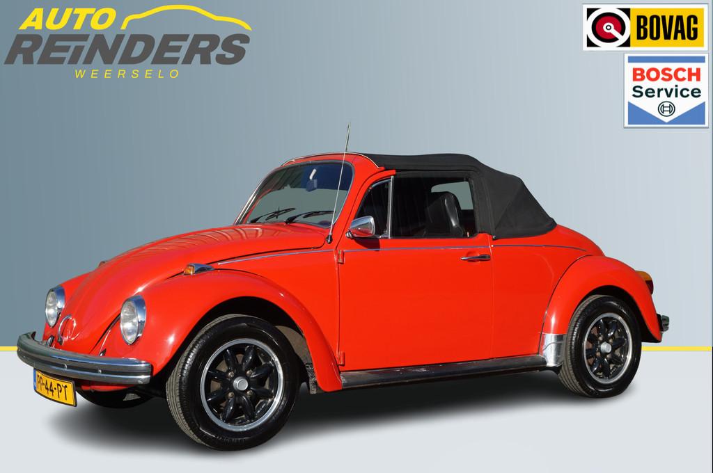 Volkswagen Kever Speedster Cabriolet 1303 LS - Mooie auto!, 12 maanden, Achterwielaandrijving, Volkswagen, Origineel Nederlands