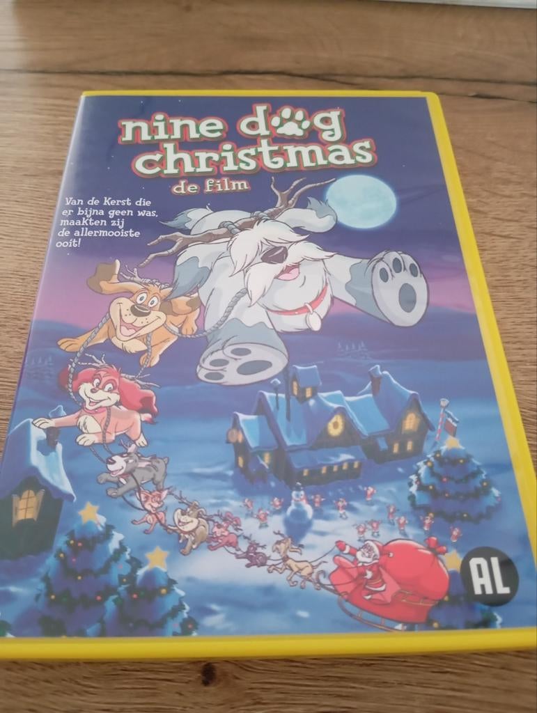 Nine Dog Christmas - De Film (DVD), Avontuur, Gebruikt, Alle leeftijden, Ophalen of Verzenden