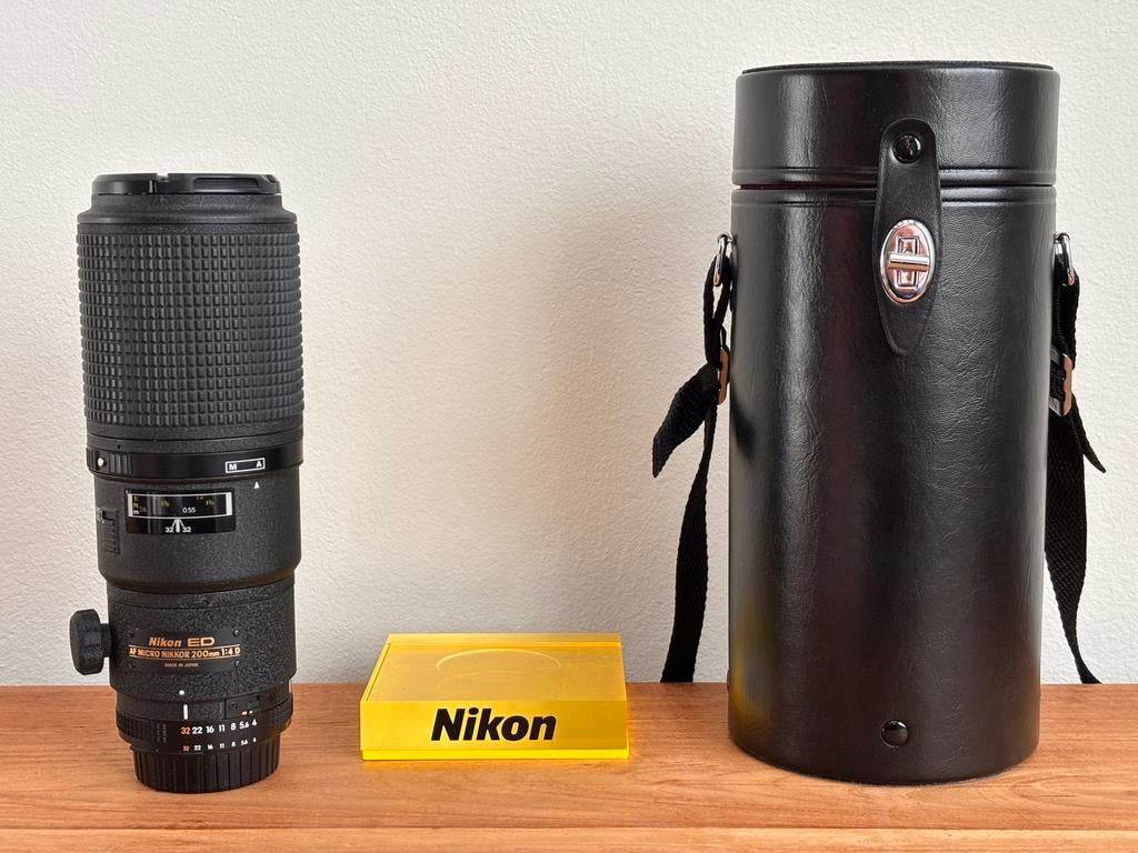 Nikon AF MICRO NIKKOR 200mm 1:4 D, Ophalen of Verzenden