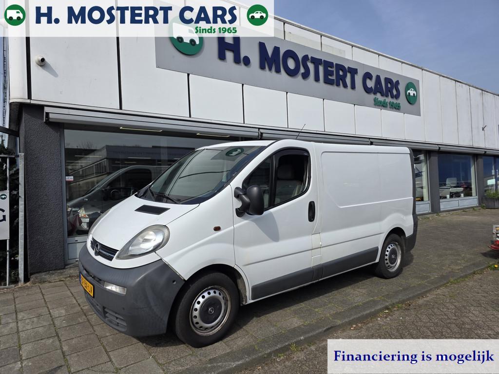 Opel Vivaro 1.9 DI L2H1 DC 3 Zits Mooie laadbak Airco *APK N, Auto's, Voorwielaandrijving, Stof, Gebruikt, 4 cilinders