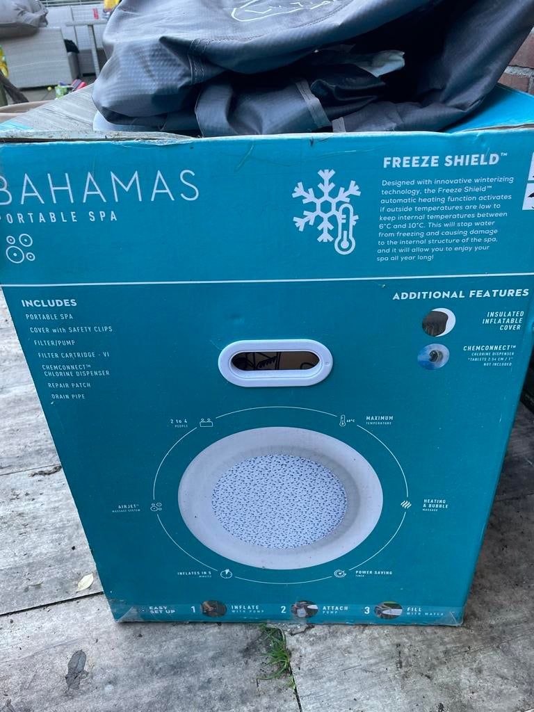 Jacuzzi lazy z spa, Ophalen, Gebruikt, Filter, Opblaasbaar