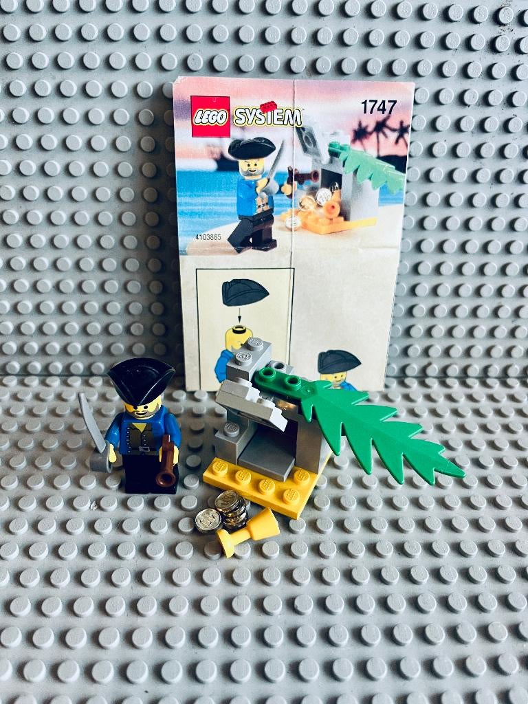 LEGO Pirates 1747 Treasure Island, Gebruikt, Lego, Ophalen of Verzenden, LEGO