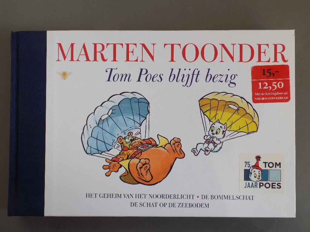 Bommel en Tom Poes - 05_HC_O_Tom Poes blijft bezig, Boeken, Stripboeken, Eén stripboek, Ophalen of Verzenden, Zo goed als nieuw