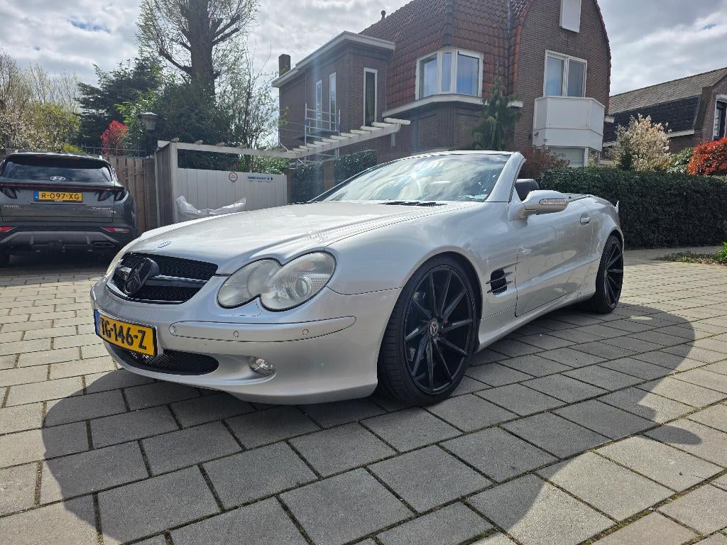 Mercedes-Benz  SL-350 2003, Auto's, Automaat, Achterwielaandrijving, Cabriolet, 1655 kg