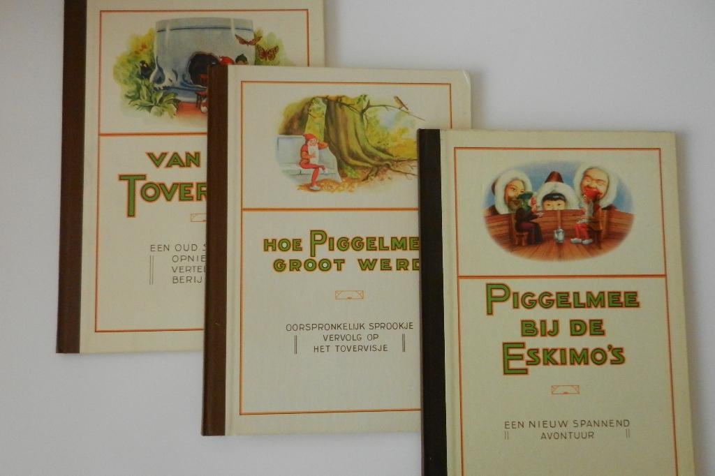 Piggelmee boeken 3 stuks, Ophalen of Verzenden, Gelezen, Prentenboek
