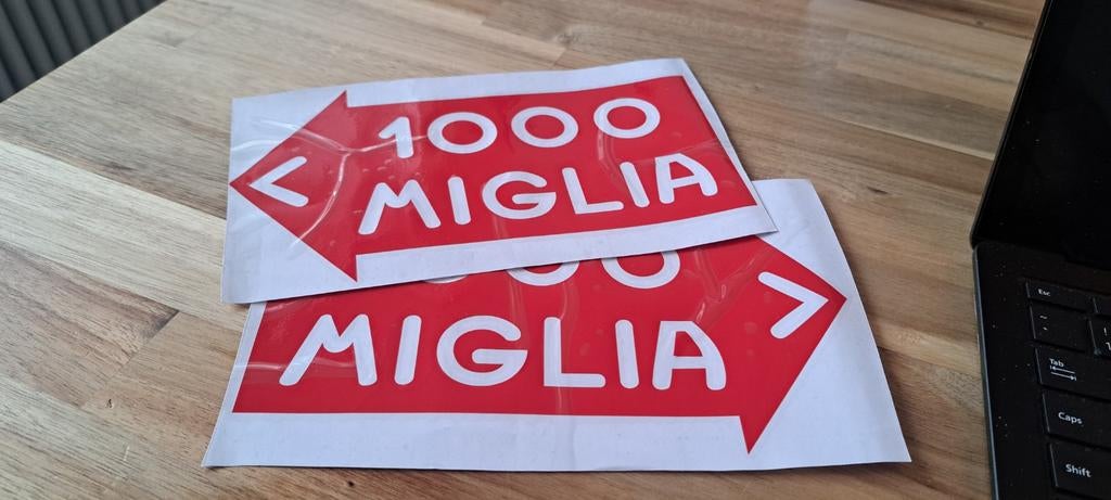 Stickerset MilleMiglia, Ophalen of Verzenden
