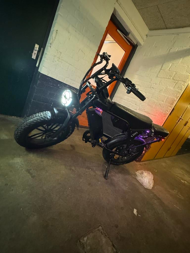 C80 Fatbike met slot en LED - Opvoerbaar, Overige merken, Gebruikt, Ophalen of Verzenden, 51 tot 55 cm