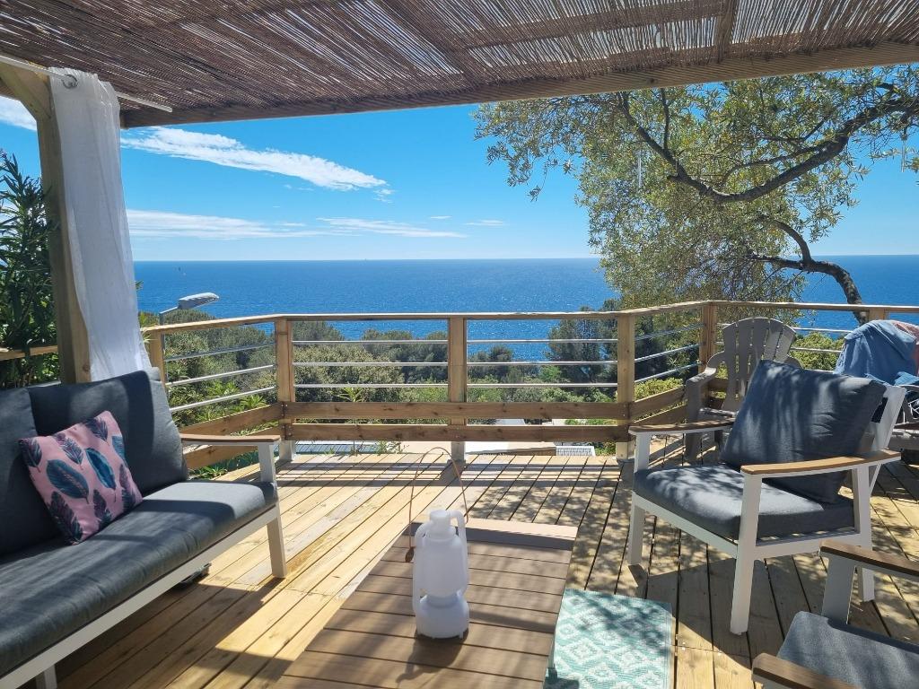 Te huur Mobilhome Cote d azure aan zee, Vakantie, 5 personen, Zwembad, Provence en Côte d'Azur, Recreatiepark