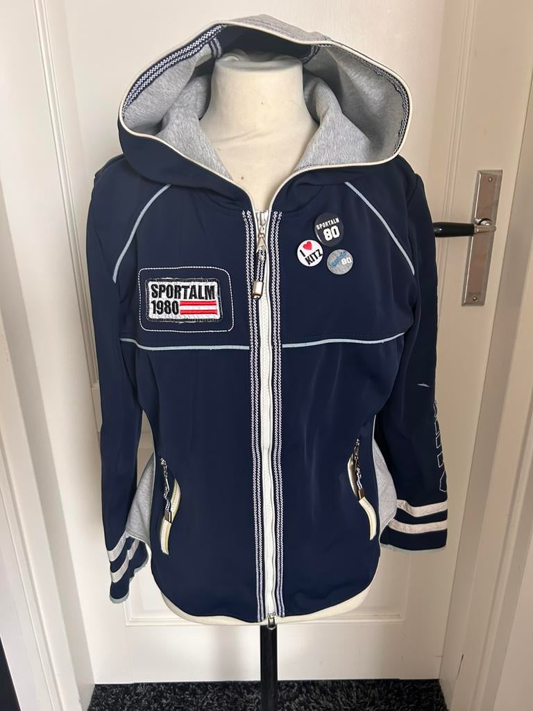 Sportalm dames jasje maat 42 stretch, Kleding | Dames, Jassen | Winter, Ophalen of Verzenden, Gedragen, Maat 42/44 (L), Blauw