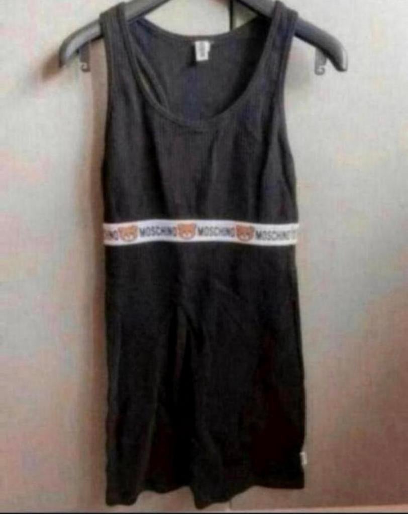 Moschino jurk, Ophalen of Verzenden, Zo goed als nieuw, Zwart, Boven de knie