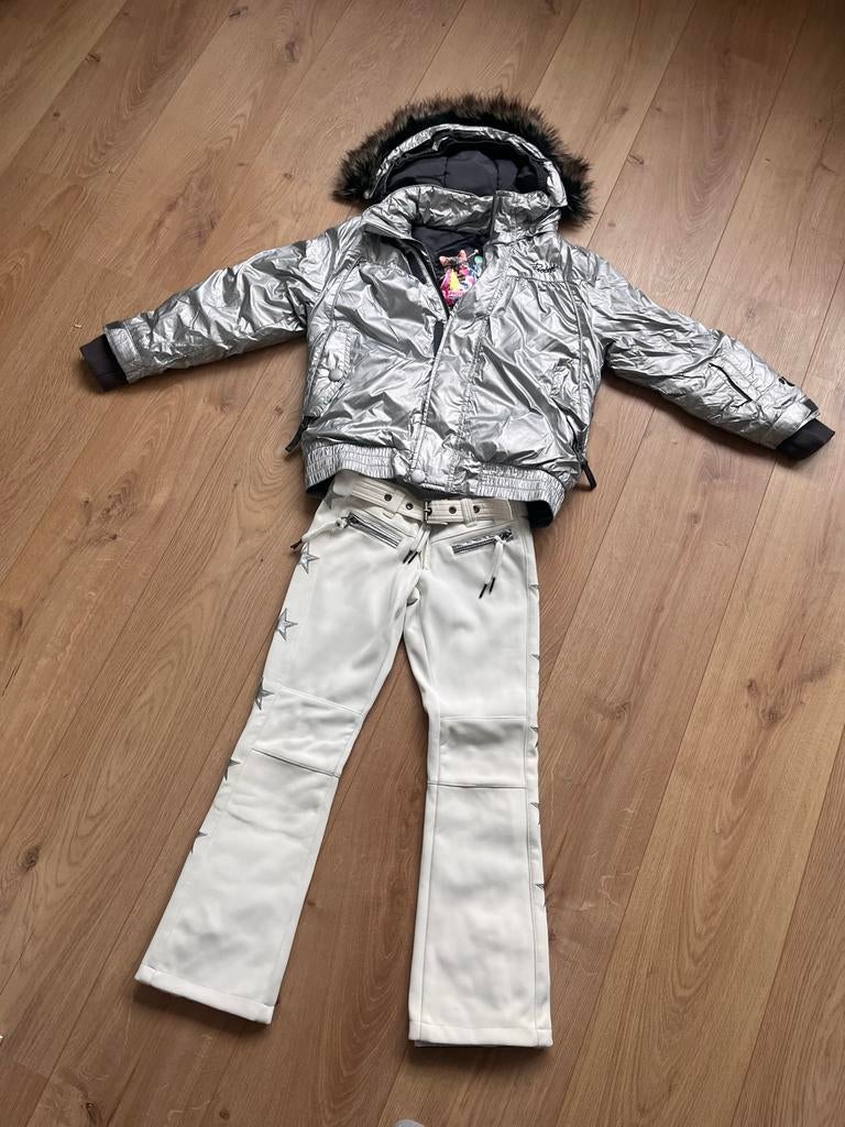 Ski kleding set mt 128 Airforce en Protest, Kleding | Dames, Wintersportkleding, Ophalen, Zo goed als nieuw, Maat 34 (XS) of kleiner