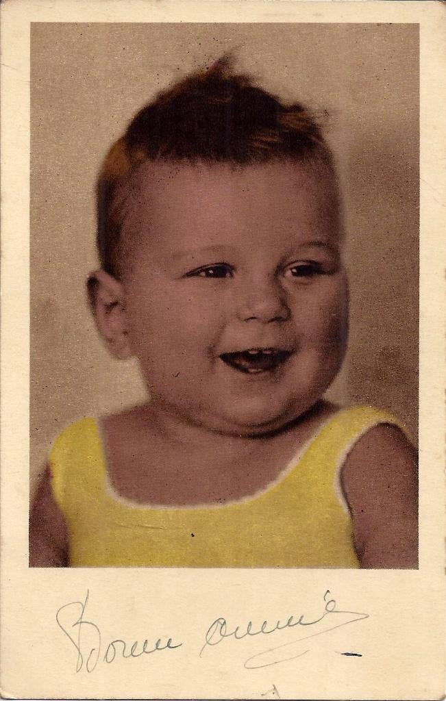 C419 oude nostalgische kinder gelopen ansichtkaart, Verzamelen, Ophalen of Verzenden, 1920 tot 1940, Gelopen, Kinderen