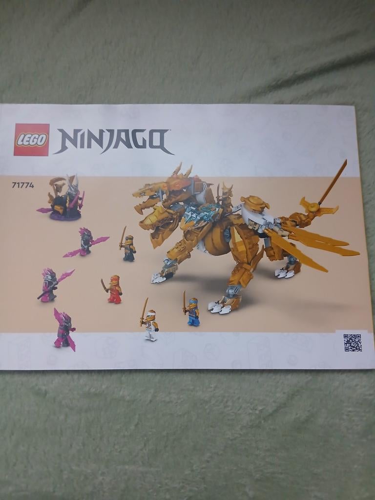 Lego Ninjago Gouden Draak 71774, Kinderen en Baby's, Speelgoed | Duplo en Lego, Ophalen, Zo goed als nieuw, Complete set, Lego