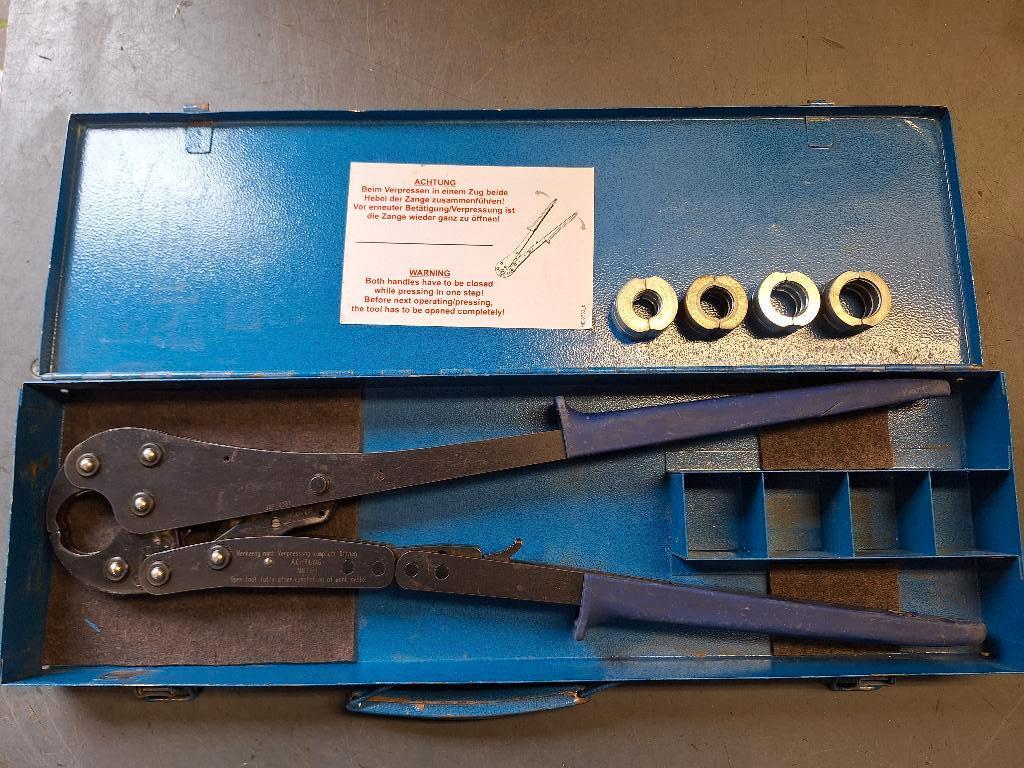 Klauke / Uponor Handperstang Perstang 14-16-18-20, Auto diversen, Autogereedschap, Zo goed als nieuw, Ophalen of Verzenden