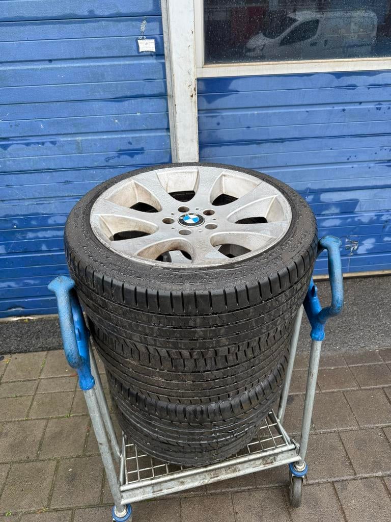 Breedset Bmw 3Serie E48 18 INCH VELGEN MET BANDEN, 18 inch, Ophalen of Verzenden, Zomerbanden, 225 mm