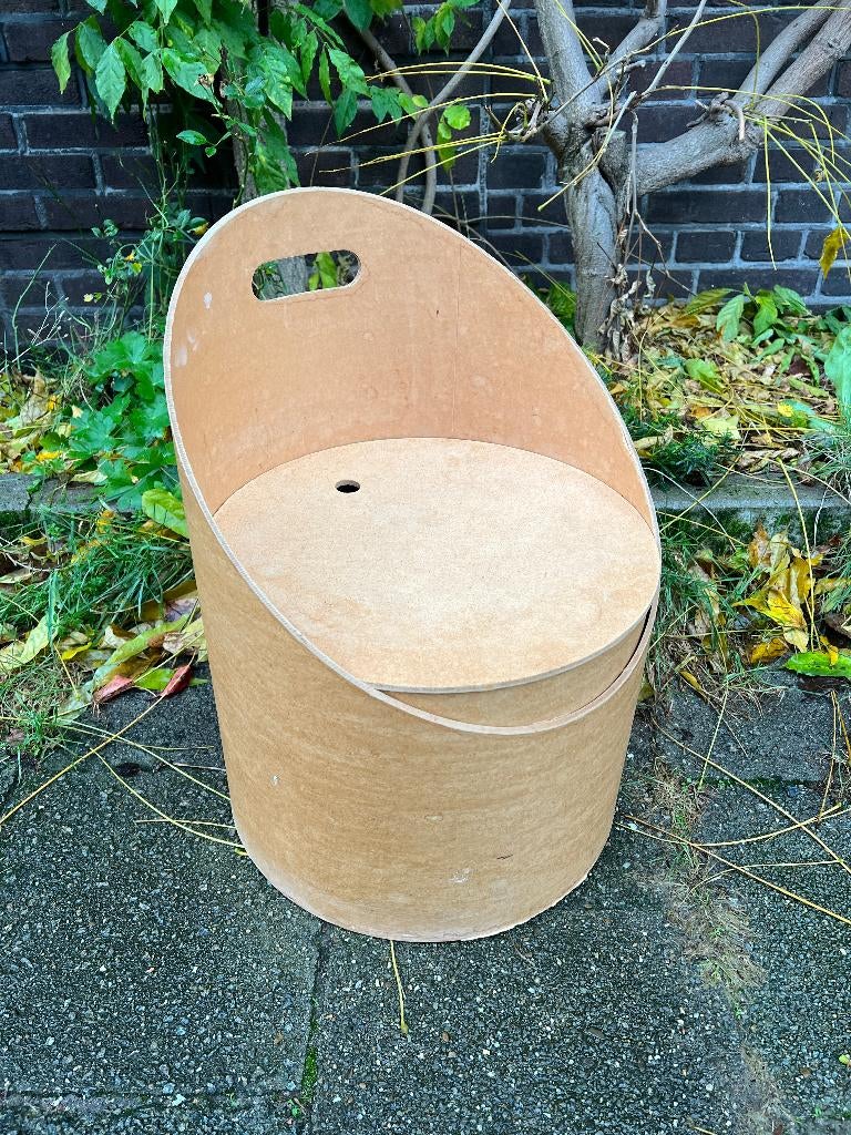 Vintage Deens Greif kinder opbergstoel karton 1960, Ophalen of Verzenden, Gebruikt, Overige typen