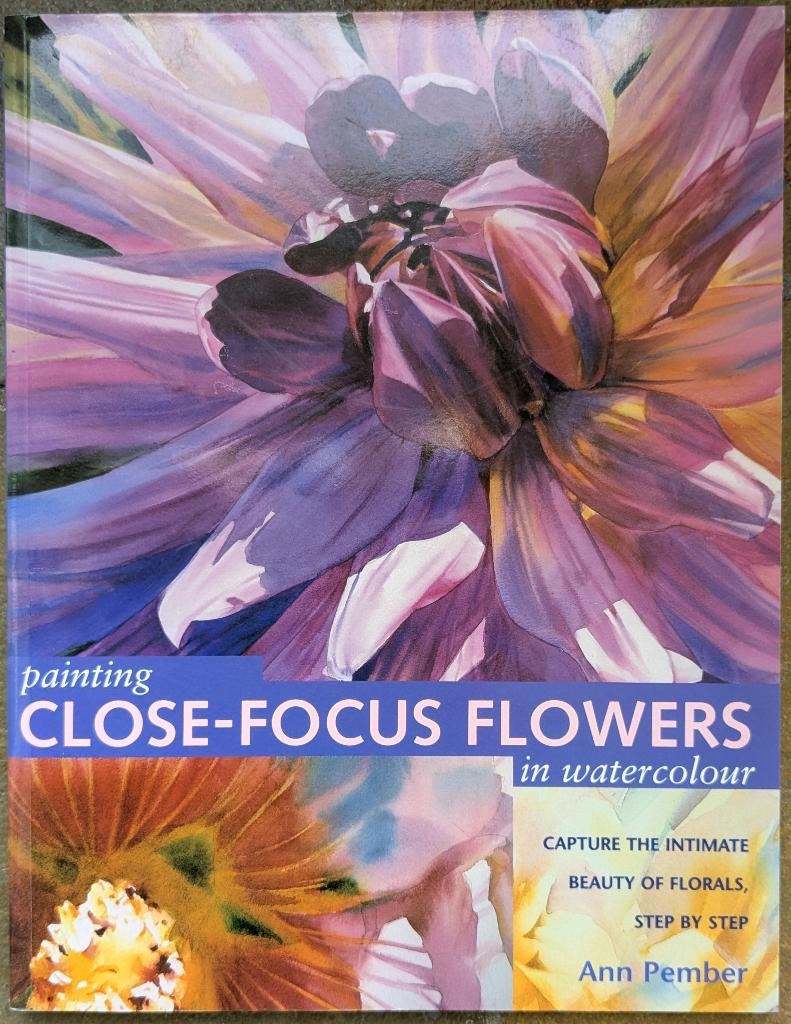 Painting close-focus flowers in watercolour., Ophalen of Verzenden, Zo goed als nieuw, Tekenen en Schilderen, Pember, Ann
