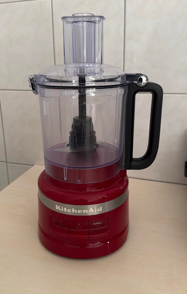 kitchenaid foodprocessor 2.1 liter, 4 liter of meer, Ophalen of Verzenden, Zo goed als nieuw, 3 snelheden of meer