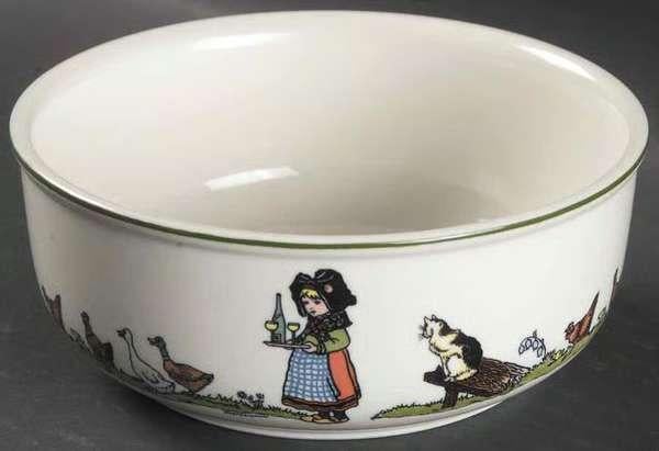 villeroy en boch hansi d'alsace schaaltje, Ophalen, Nieuw, Porselein, Bord of Schaal