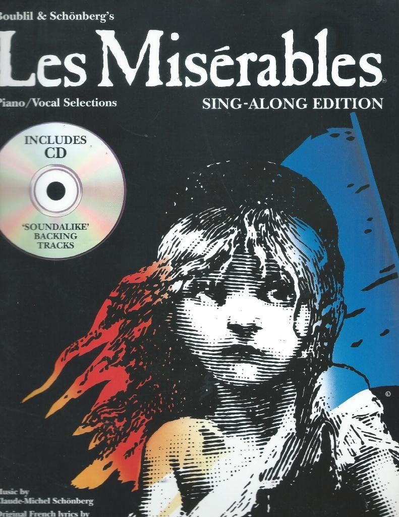 Les Misérables sing-along edition + CD, Ophalen of Verzenden, Zo goed als nieuw, Keyboard, Thema