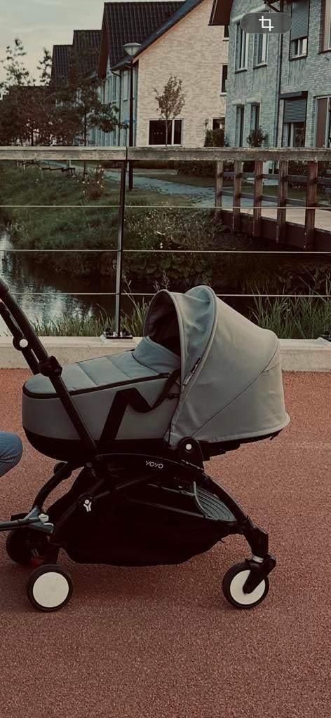 Babyzen Yoyo Reiswieg met Adapters, Ophalen, Zo goed als nieuw, Wieg