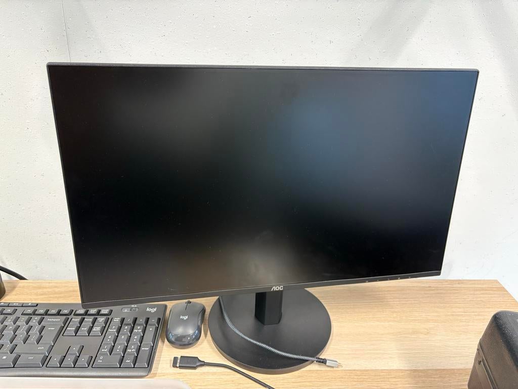 AOC 24B2H - Full HD Monitor, Gaming, Full HD, Ophalen of Verzenden, 60 Hz of minder