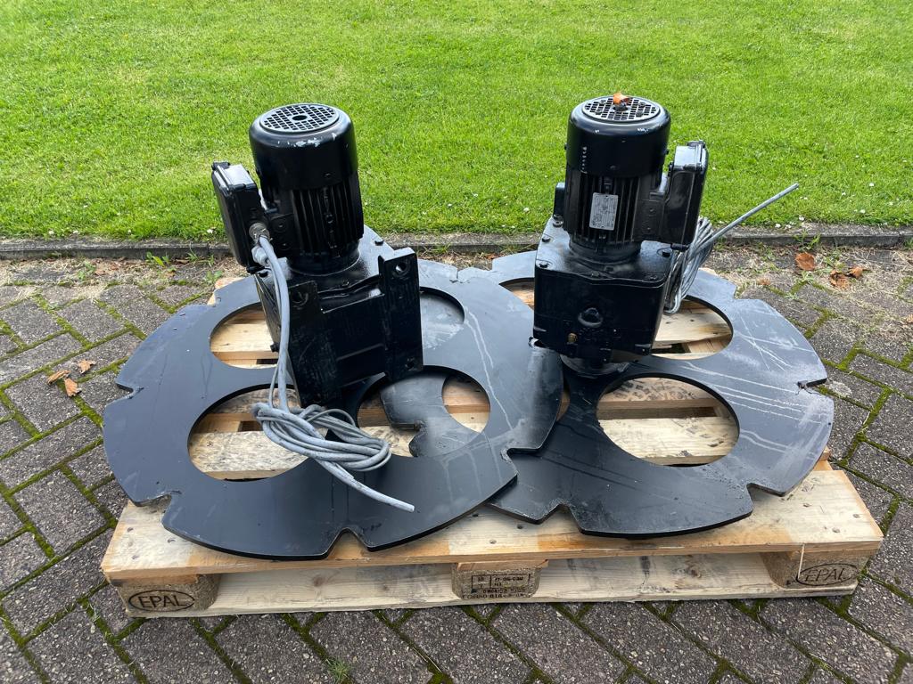 2x Nord elektromotor 380V met vertragingskast, Ophalen of Verzenden, Gebruikt, Elektromotor