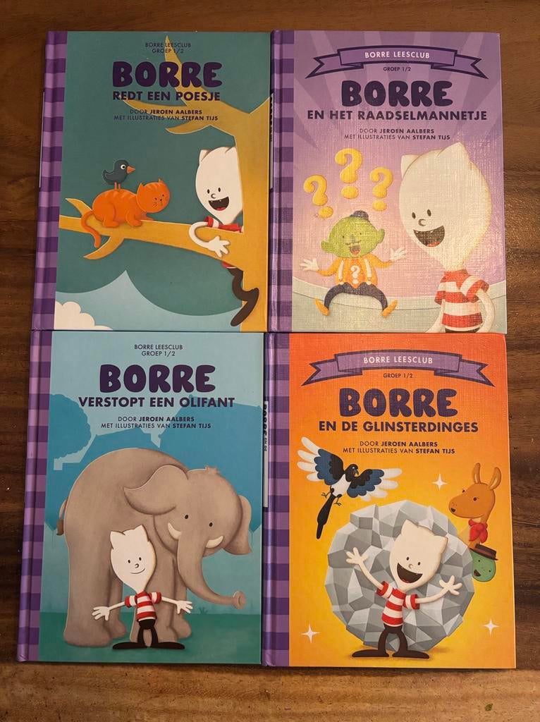 Borre boekjes groep 1/2, Ophalen, Zo goed als nieuw, Fictie algemeen