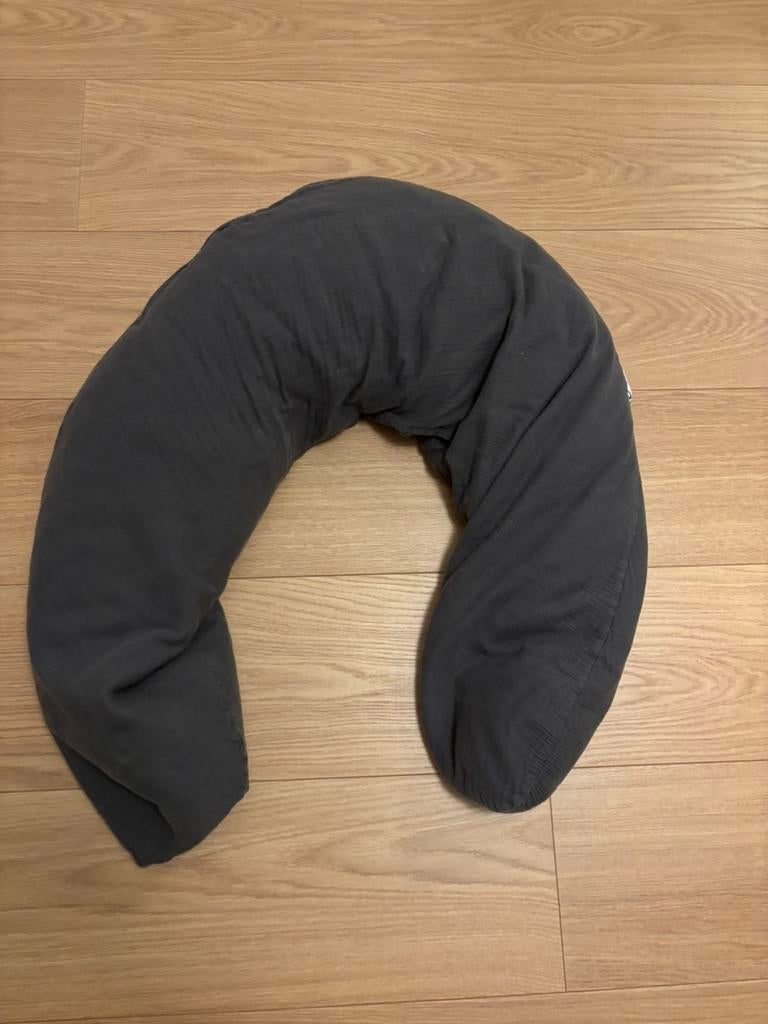 Doomoo comfy big kussen tetra grijs, Ophalen, Zo goed als nieuw, Voedingskussen