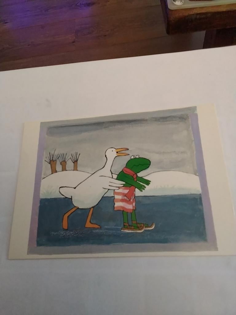 MAX VELTHUIJS - PRENTENBOEKEN. KIKKER SCHAATST OP IJS, Verzamelen, Ophalen of Verzenden, 1980 tot heden, Overige thema's