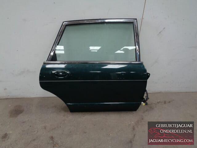 Deur rechts achter Jaguar X300 groen, Gebruikt, Deur, Achter, Ophalen of Verzenden