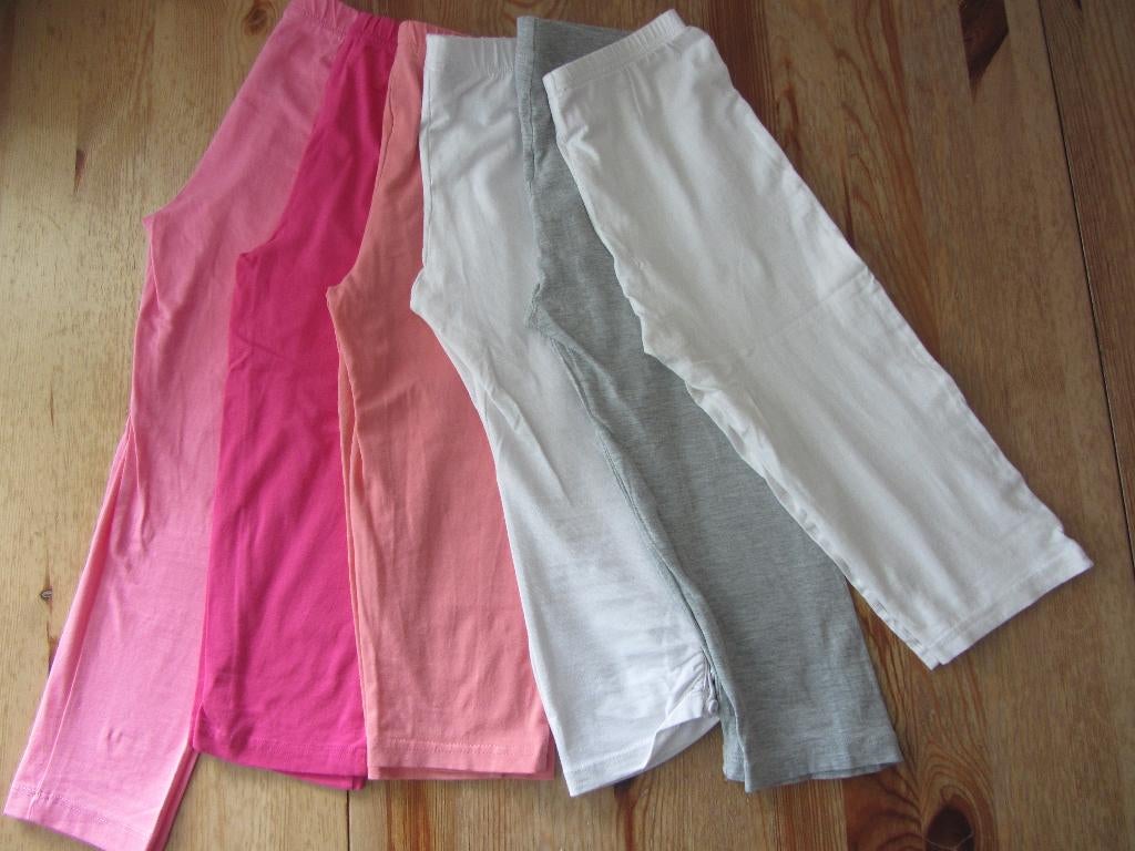 Halflange leggings +- maat 140, Ophalen of Verzenden, Zo goed als nieuw, Meisje, Broek