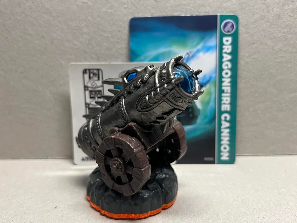 Skylanders Giants Dragonfire Cannon mét kaart & sticker, Spelcomputers en Games, 1 speler, Ophalen of Verzenden, Zo goed als nieuw