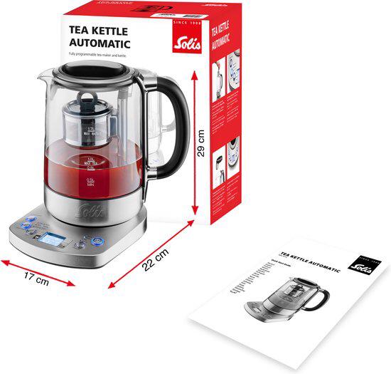Solis Tea Kettle Automatic 5518, Ophalen of Verzenden, Zo goed als nieuw, Nvt, Nvt