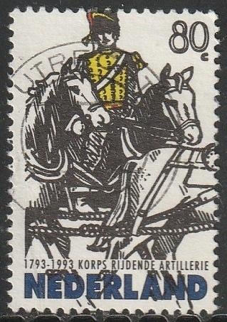Nederland 1993 1549 Gele rijders, Gest Utrecht, Ophalen of Verzenden, Na 1940, Gestempeld