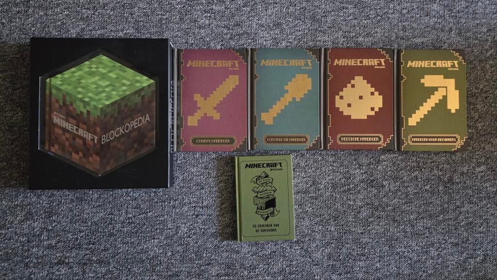 Minecraft Boeken Collectie, Boeken, Ophalen of Verzenden, Zo goed als nieuw, Mojang AB, Non-fictie