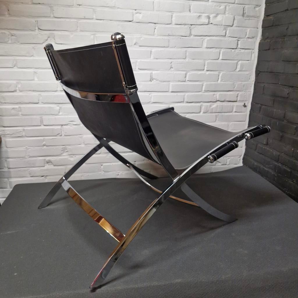 Ilva Flexform Scissor design fauteuil, Huis en Inrichting, Fauteuils, 50 tot 75 cm, 75 tot 100 cm, Ophalen