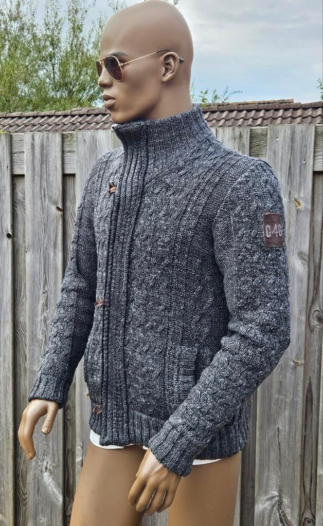 PME Legend warm gevoerd en gebreid deels wollen vest (S)